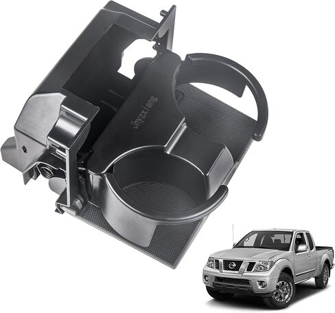 حامل أكواب وحدة التحكم متوافق مع Nissan Pathfinder 2005-2012، Nissan Xterra 2005-2015، Nissan Frontier 2005-2019، يستبدل 96965-ZS00A 96965-ZP00C 96956-ZP00D رمادي in Kuwait