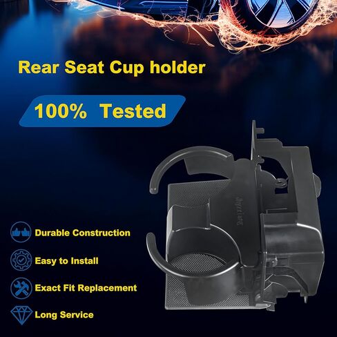 حامل أكواب وحدة التحكم متوافق مع Nissan Pathfinder 2005-2012، Nissan Xterra 2005-2015، Nissan Frontier 2005-2019، يستبدل 96965-ZS00A 96965-ZP00C 96956-ZP00D رمادي in Kuwait