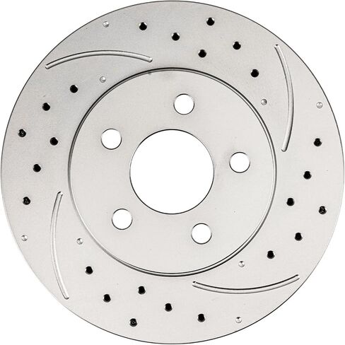 KAX Front 34364 قرص الفرامل الدوار يناسب Ford Escape 2013-2019، Ford C-Max 2013-2017، فولفو S40 2004-2011، فولفو C70 2006-2012، فولفو C30 2008-2013، فولفو V50 2005-2011، قطعتان in Saudi Arabia
