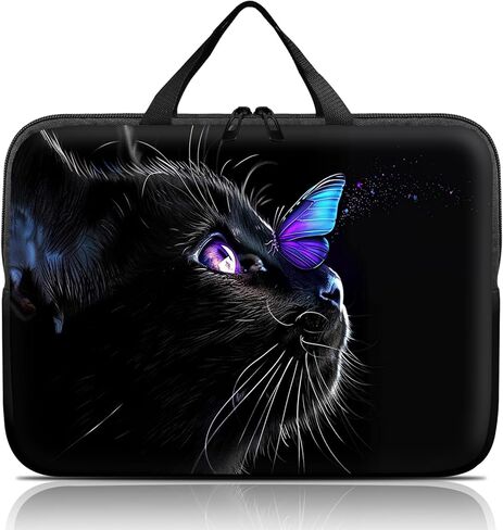 14 15 15.4 15.6 inch Laptop Handle Bag Computer Bag, Pouch Holder Notebook Sleeve Cover Soft Case Compatible for Dell,Lenovo,Toshiba HP, Asus Notebook-Frog Play Guitar in Saudi Arabia