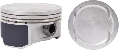 Set of 4 Dish Top Pistons for 09-12 Hyundai 2.4L/2359-0.067" Deep - 1.071" CH | Standard Size | 88.00mm Bore Diameter in Saudi Arabia