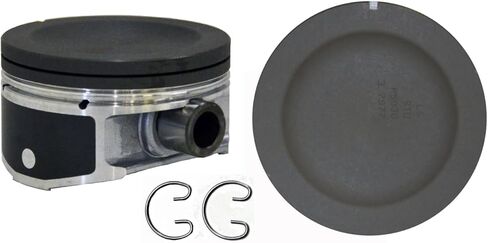 مجموعة من 6 مكابس ذات طبق عالي الضغط لـ 96-07 GM/Buick 3.8L/231 | .50 مم (.020 كبير الحجم) | قطر التجويف 97.00 ملم in Saudi Arabia