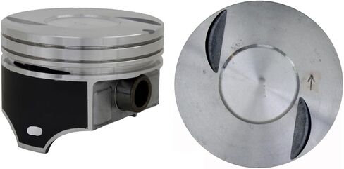 Set of 8 Dish Top Hypereutectic Pistons for 84-90 GM/Chevrolet 7.4L/454 | .040 (1.00mm Oversized) | 4.290in. Bore Diameter in Saudi Arabia