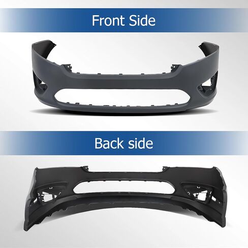 WFLNHB Plastic Front Bumper Cover Upper Primed Replacement for Fusion 2010-2012 FO1000650 AE5Z17D957BAPTM in Saudi Arabia