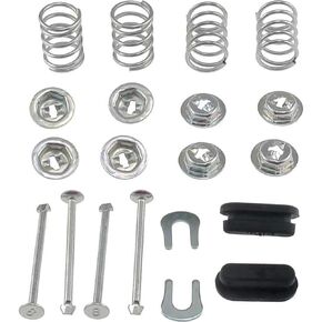 Set (1) Rear Drum Brake Shoe Hold Down Kit fits Plymouth Valiant 1968 1969 1970 1971 1972 5.6L V8, fits Dodge Monaco 1965 7.0L V8 in Kuwait