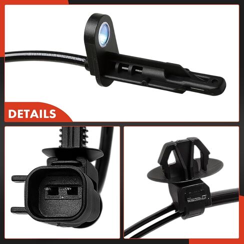 A-Premium 2PCS Front ABS Wheel Speed Sensor Compatible with Jeep Models - WL Series Grand Cherokee 2022-2024, Grand Cherokee L 2021-2024 in Saudi Arabia