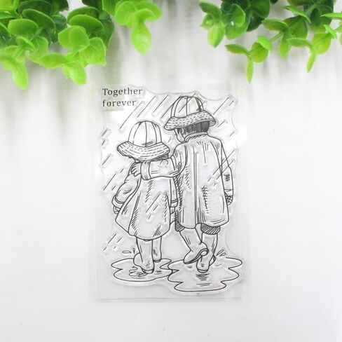 Love Scrapbooking Stamps Together Clear Rubber DIY Stamp for Scrapbook Decoration Card Making Tools in Saudi Arabia