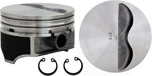Set of 8 Claimer Flat Top Pistons for GM/Chevrolet Small Block HP 350 383 Coated | .060 (1.50mm Oversized) | 4.060in. Bore Diameter in Saudi Arabia