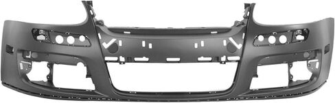 MBI AUTO - Primered, Front Bumper Cover Fascia for 2005-2010 Volkswagen Jetta GTI Sedan 05-10, VW1000161 in Saudi Arabia