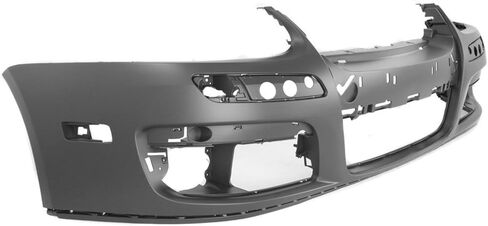 MBI AUTO - Primered, Front Bumper Cover Fascia for 2005-2010 Volkswagen Jetta GTI Sedan 05-10, VW1000161 in Saudi Arabia
