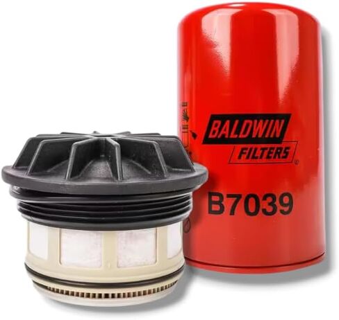 B7039 PF7698 Service Filter Kit Fits Ford 7.3l Powerstroke 95-03 Super Duty F250 F350 F450 F550, Replaces FD4596 & FL1995 in Saudi Arabia