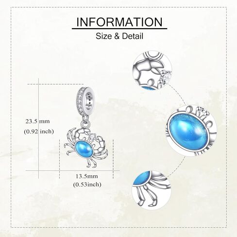 URONE Duck/Guinea Pig Charms Beads Fits Charms Bracelets for Women 925 Sterling Silver Bead Animal Jewelry Gifts for Women Bracelet&Necklace in Kuwait