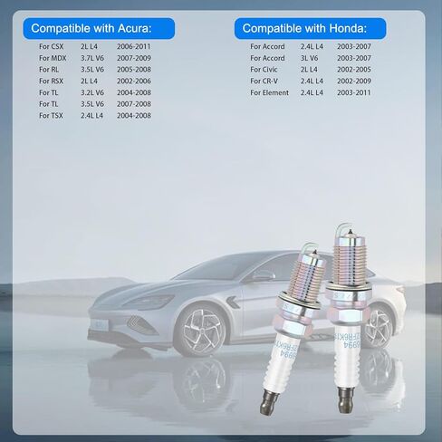 9029 Automotive Replacement Spark Plugs Nickel Pack of 4 for Nissan for Altima 2007-2013 for Rogue 2008-2013 for Rogue Select 2014-2015 for Sentra 2007-2019 Replaces 22401-JA01B in Kuwait