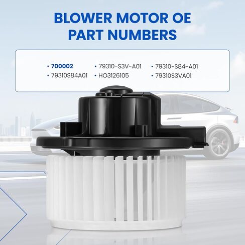 HVAC Blower Motor 75847 Compatible with 2002-2006 Acura MDX、2003-2008 Honda Pilot,Heater Blower AC Fan for 75847,272500-0413;668-DHB001,79310S2K003 A/C Blower Motor in Kuwait