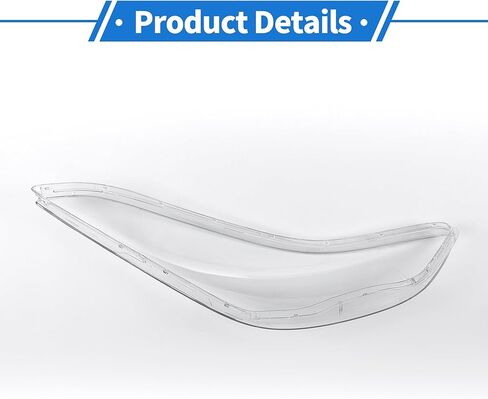 ACROPIX Headlight Lens Cover Headlight Headlamp Lense Clear Lens Cover for Hyundai Elantra 2011-2016 Clear PC 1 Pcs Front Left Car in Saudi Arabia