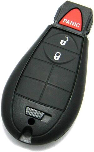 OEM Electronic 3-Button FOBIK Key Fob Remote Compatible with 2013-2022 RAM Truck (FCC ID: GQ4-53T, P/N: 56046953, 68508720) in Saudi Arabia