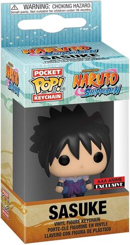 Funko Naruto Shippuden Sasuke Uchiha Pocket Pop Keychain (AAA Anime Exclusive) in Saudi Arabia