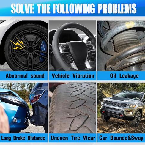 مجموعة الدعامات الأمامية مع استبدال ممتص الصدمات الربيعي الملفوف لسيارة جيب شيروكي 2014-2022 FWD 13611 13612 مجموعة من 2 in Kuwait