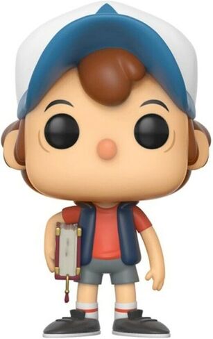 Funko Gravity Falls POP! Animation Dipper Pines Vinyl Figure #240 [Regular Version], Styles May Vary, Multicolor, Standard (12373) in Saudi Arabia