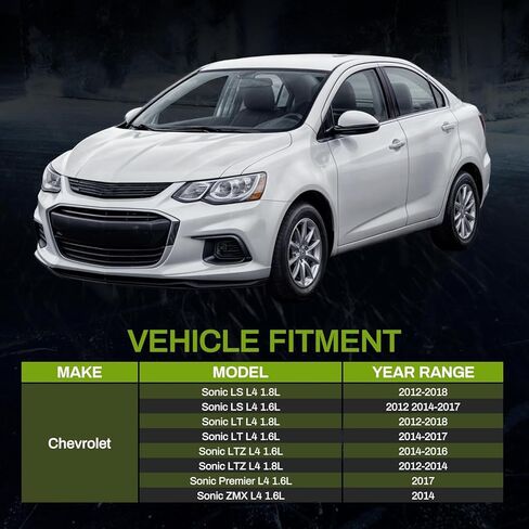مشعاع AUTOSAVER88 متوافق مع 2012 2013 2014 2015 2016 2017 2018 شيفروليه سونيك 1.8L L4 in Saudi Arabia