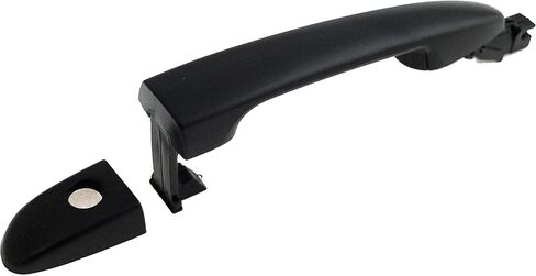 Dorman 79983 Front Driver Side Exterior Door Handle Compatible with Select Mazda Models, Smooth Black in Saudi Arabia
