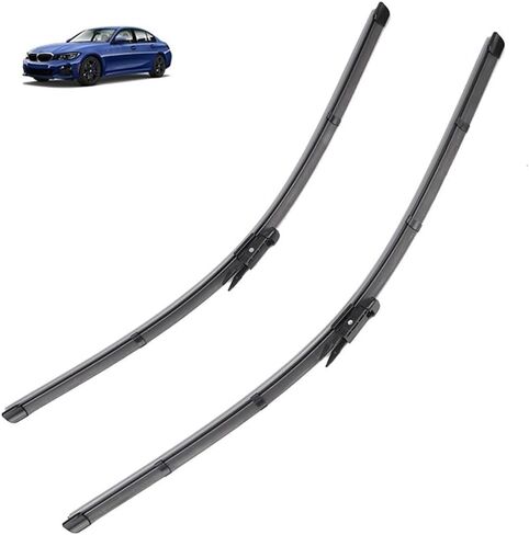 Front Wiper Blade Brushes Compatible with BMW 3 Series G20 G21 2019 2020 2021 2022 2023 Accessories Windshield 318d 320i 320d 340i 330i 330e (Color : RHD, Size : Sedan G20) in Saudi Arabia