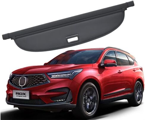Hyundai Tucson 2022 2023 2024 Cargo Cover Retractable Rear Trunk Cargo Luggage Security Shade Cover Shield Compatible for Tuscon 2023 2024 Accessories in Saudi Arabia