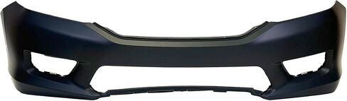 FitParts متوافق مع غطاء المصد الأمامي 2013-2015 Honda Accord CAPA Sedan Hybrid EX-L EX LX 13-15. جديدة ومعدة وجاهزة للطلاء. مع فتحات مصابيح الضباب. HO1000288 04711T2AA90ZZ in Saudi Arabia