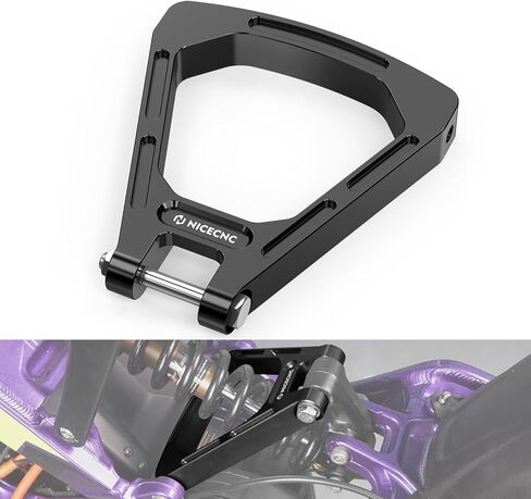 NICECNC Rear Linkage Reinforced Shock-Absorbing Triangle Bracket Compatible with Surron Light bee X/S/L1E Compatible with Segway X160/X260 See Fitment in Saudi Arabia