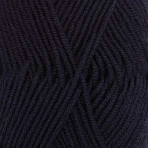 Superwash 100% Merino Wool Yarn for Knitting and Crocheting, 3 or Light, DK, Leight Worsted Weight, Drops Merino Extra Fine, 1.8 oz 115 Yards per Ball (27 Navy Blue) in Saudi Arabia