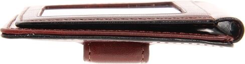 مجموعة Bosca Old Leather - محفظة جيب أمامي من جلد الكونياك مقاس واحد in Kuwait