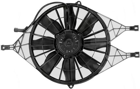 Engine Cooling Fan Assembly 1PC Replaces 52030033AA, 52030033AB for Dodge Durango 5.9L 2001 2002, for Dodge Dakota 2.5L 2000-2002, for Dodge Dakota 3.9L 1997-2003, for Dodge Dakota 4.7L 2000-2004 in Saudi Arabia