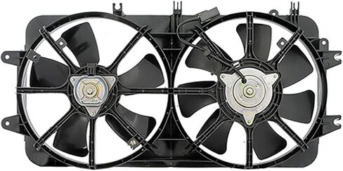 Engine Cooling Fan Assembly 1PC Replaces KLR915025, KLR915025A for Mazda 626 2.5L 2000-2002 in Saudi Arabia