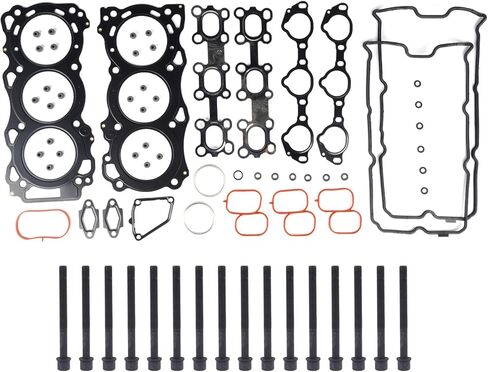 GELUOXI HSHB3042 Head Gasket Set with Head Bolts Kit Replacement for Nissan Frontier/Pathfinder/Xterra/NV 1500/2500/3500 Suzuki Equator 4.0L V6 VQ40DE 2005-2020 HS26370PT ES72900 in Saudi Arabia