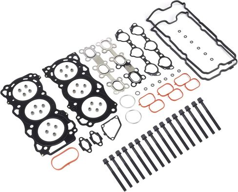 GELUOXI HSHB3042 Head Gasket Set with Head Bolts Kit Replacement for Nissan Frontier/Pathfinder/Xterra/NV 1500/2500/3500 Suzuki Equator 4.0L V6 VQ40DE 2005-2020 HS26370PT ES72900 in Saudi Arabia