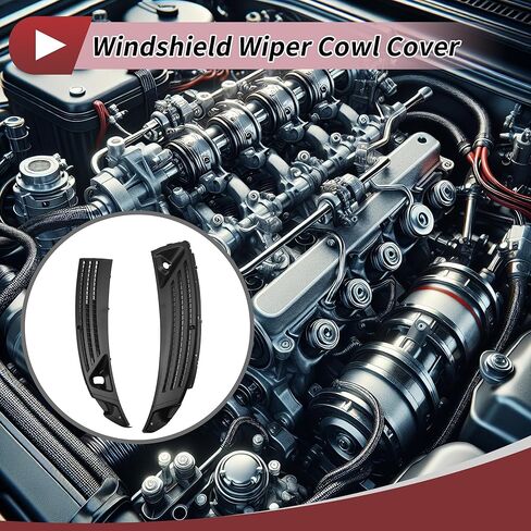 1 Pair Windshield Wiper Cowl Cover for Ford F-150 2004-2008 Windshield Cowl Replacement in Saudi Arabia
