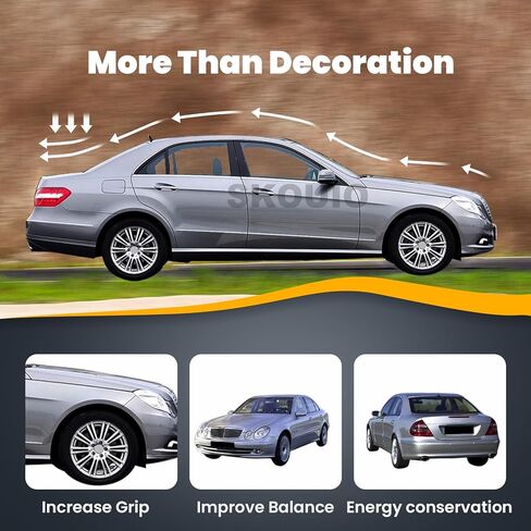 جناح سبويلر خلفي لسيارة Mercedes-Benz E Class W211 E280/ E300/ E320/ E350/ E500/ E550 2003-2009 لامع خارجي للسيارة ABS جناح خلفي للشفاه جناح سبويلر بتصميم ديناميكي هوائي in Saudi Arabia