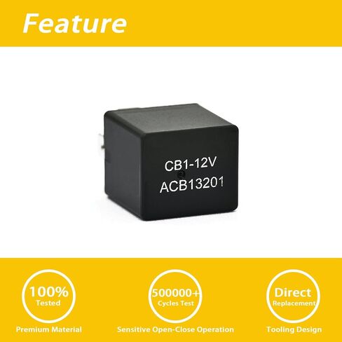 1 حزم CB1-12V ACB13201 التتابع، 12V 40A 5 دبابيس، مرحل السيارة in Saudi Arabia