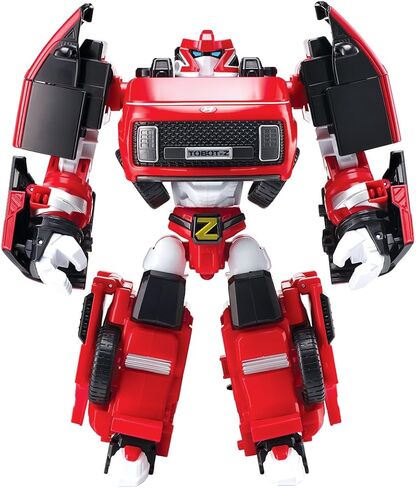 TOBOT، TOBOT Z، Youngtoys تحويل المركبات القابلة للتحصيل إلى روبوت، ألعاب شخصيات الرسوم المتحركة الأبطال للأطفال من سن 3 سنوات فما فوق، سيارات تحويل، حجم كبير 8 بوصة in Kuwait