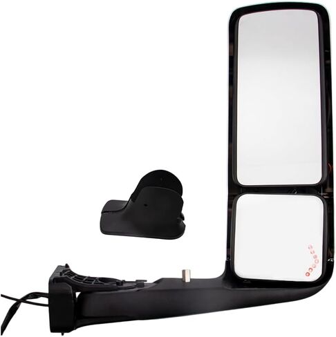 Fit for Truck International LT625 2017+ Door Mirror Chrome Power Heated with LED Signal light and CB, Temperature Sensor Left Driver Side LH in Saudi Arabia
