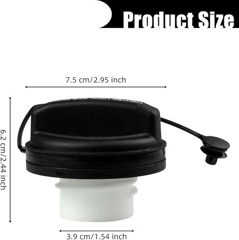 77300-06040 Fuel Cap, Gas Cap Replacement for 2004-2015 Camry Corolla 4Runner RAV4 Highlander Tundra Tacoma Land Cruiser Sequoia Vios, 2005-2015 Lexus ES350 GS350 GS460 GX460 LX470 in Saudi Arabia