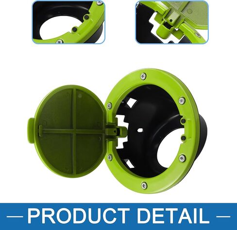Gas Fuel Tank Cap Cover Locking Fuel Filler Cover Accessories for Jeep Wrangler 2007-2017 Aluminum Alloy ABS Green in Saudi Arabia