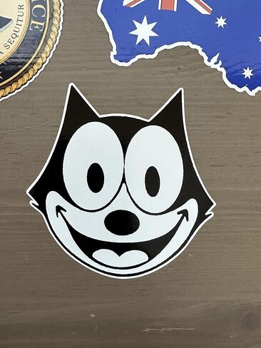 Felix The CAT Bumper Sticker Tool Box Sticker in Saudi Arabia