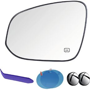 EAP Driver Side Mirror Glass Compatible with Toyota Highlander 2014-2026, Corolla Cross 2022-2026, Heated, 879610E340 879610A120 879610E140 in Saudi Arabia