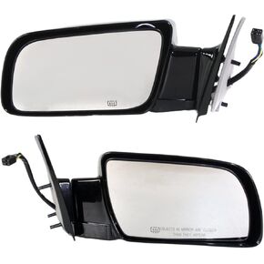 Garage-Pro Side Mirror Set For Chevrolet C1500 1988-1998, C2500 1988-2000, C3500, K1500 Driver and Passenger, Heated Manual Folding in Saudi Arabia