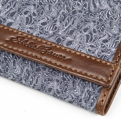 Eddie Bauer Men's Companion Ripstop Nylon Trifold, Black, One Size in Kuwait