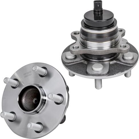 Detroit Axle - RWD Front 2pc Wheel Bearing Hubs for 2007-2017 Lexus LS460, 2 Wheel Bearing and Hubs Assembly 2008 2009 2010 2011 2012 2013 2014 2015 2016 Replacement in Saudi Arabia