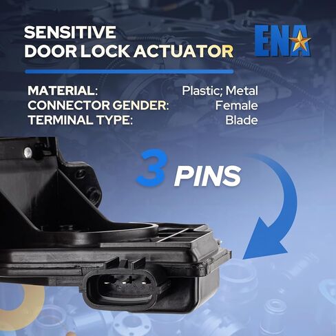 ENA Power Door Lock Latch Actuator Assembly Rear Trunk Lid Compatible with Toyota Highlander Prius V RAV4 Scion iQ xB xD 2008-2018 Replacement for 6935028150 6935028151 DLA1447 TY0818384 SM2070 in Saudi Arabia