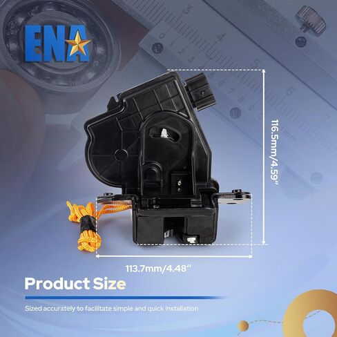 ENA Power Door Lock Latch Actuator Assembly Rear Trunk Lid Compatible with Toyota Highlander Prius V RAV4 Scion iQ xB xD 2008-2018 Replacement for 6935028150 6935028151 DLA1447 TY0818384 SM2070 in Saudi Arabia