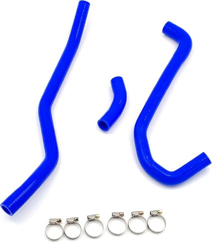 For 2006-2023 Yamaha Raptor 700 700R YFM700 YFM700R Silicone Radiator Hose Kit With Clamps Cooling Coolant Pipe Tube Hoses 2007 2008 2009 in Saudi Arabia